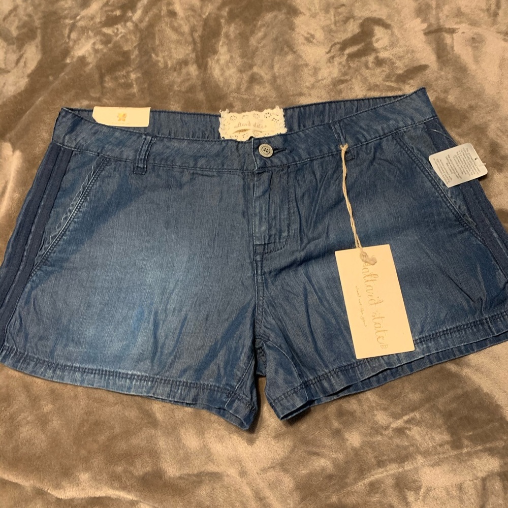 NWT Super soft silky feel shorts.